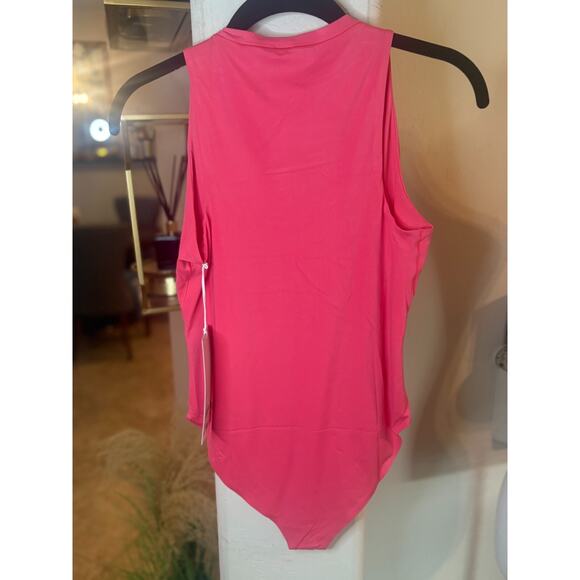 Lululemon Women's Wundermost High Neck Bodysuit Pink Size Small NEW - Picture 6 of 6